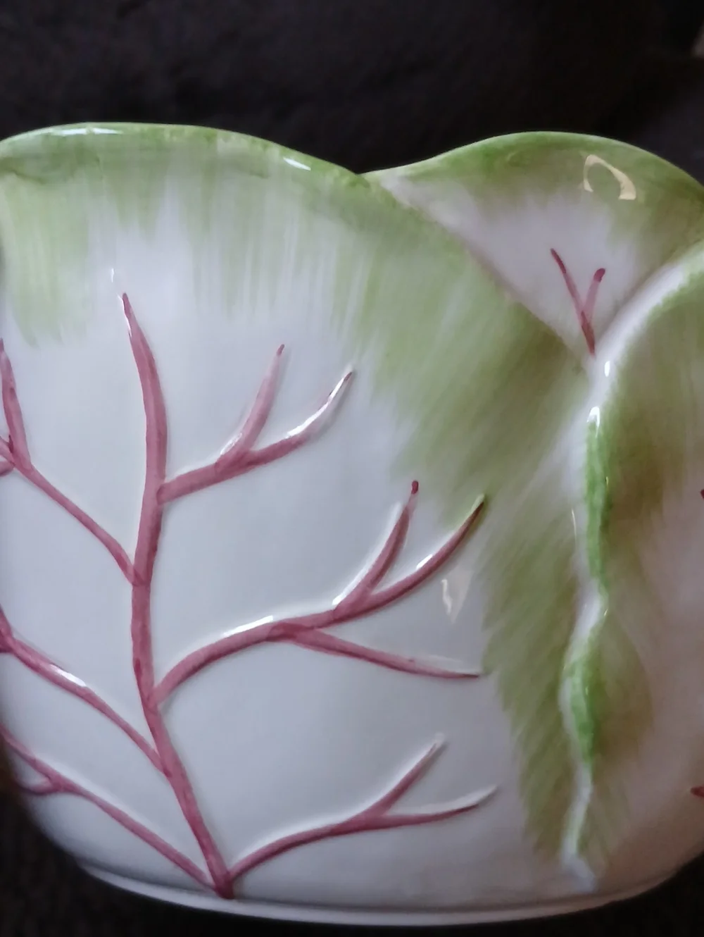 The Haldon Group Vintage White Cabbage Bowl 1988